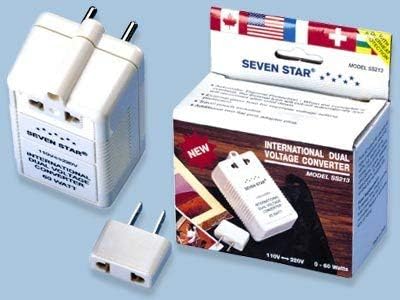 SevenStar SS 213 60W Tensão dupla, conversor de energia