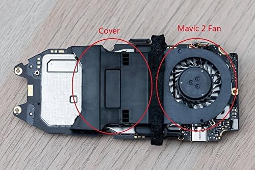 SHINE-TRON [Acessórios de drones] Acessórios de drones para DJI Mavic 2 Pro/Zoom Core Board Fan 90% Drone Core Board Fan para DJI