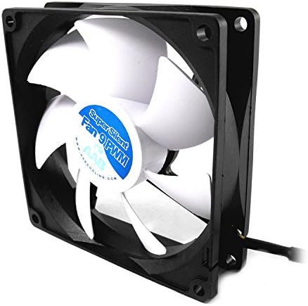 AABCOOLING SUPER SILENT FAN 9 PWM - SILENT e EFABIEFfice Fan 92mm com 4 almofadas antivibrações, ventilador de caixa, ventilador de PC, ventilador de CPU, refrigerador de ar