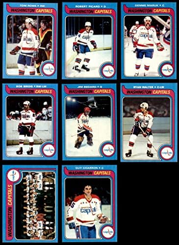 1979-80 Topps Washington Capitals Set Set Washington Capitals-Hockey Ex+ Capitals-Hockey