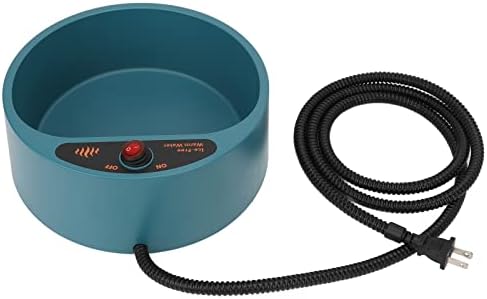 Tigela de estimação aquecida, tigela de cachorro aquecida automática à prova d'água com interruptor e automático, tigela térmica