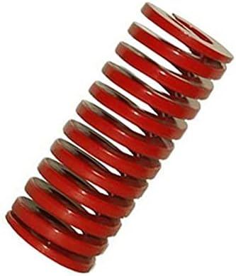 As molas de compressão são adequadas para a maioria dos reparos i 1 pedaço de molde vermelho molde de compressão mola mola de tamanho médio mola, usada para montagem de hardware, diâmetro externo de 27 mm, diâmetro interno de 13.5