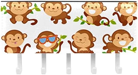 Organizador de óculos de sol engraçado de cartuns de macaco