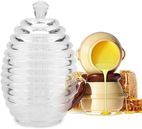 Dispensador de mel puro sem gotejamento sem gotas de xarope de mel dispensador de mel dispensador de mel com suporte sem