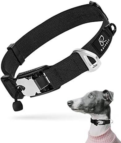 Raipult Designer Magnetic Reduzir Collar de Cão de Renomado Quácio, colares de cachorro de nylon macio premium com fivela de ímã de