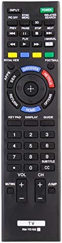 New RM-YD102 Remote Control fit for Sony Bravia LED Smart TV KDL-32W700B KDL-42W700B KDL-50W700B KDL-50W790B KDL-50W800B KDL-50W830B KDL-50W840B KDL-50W850B KDL-55W790B KDL-55W800B KDL-55W950B