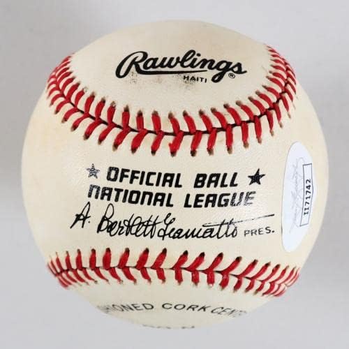 Cardinals de beisebol assinados por Enos Slaughter - COA JSA - Baseball recortou cartões autografados