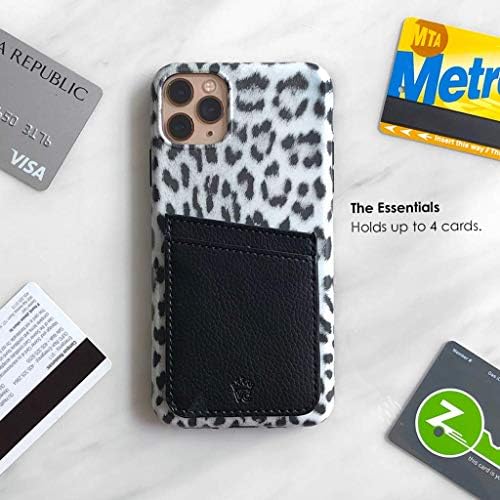 Carteira de telefone celular Beche no titular do cartão de crédito para traseiro do telefone [CARTRO VEGAN] bolso de