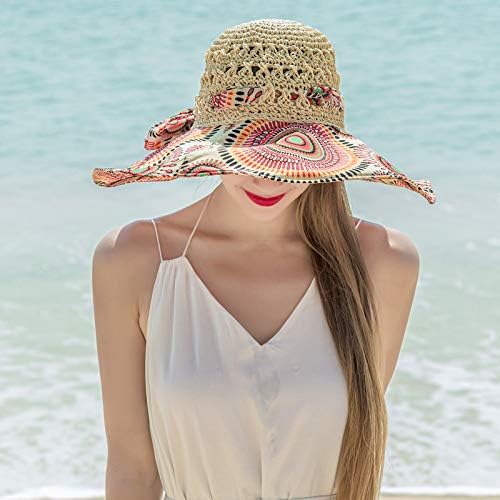Chapéu de palha do sol da mulher respirável Brim Hat Hat Feminino Praia Praia Sun Hats Fisherman Cap boné de beisebol