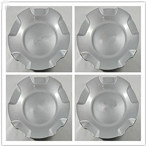 Lucasng 4pc para Chevy Wheel Center Caps Silverado Tahoe Suburban Avalanche 2007-2013 Prata