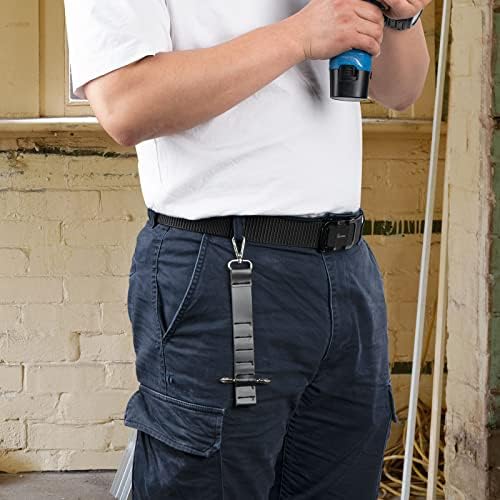 Organizador de broca portátil de Jankow, 6 orifícios para o suporte da bolsa de broca, bolsa de suspensão de broca com
