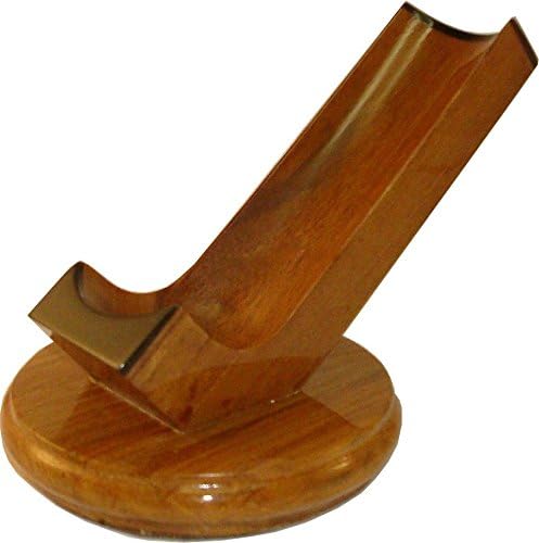 Wood Single Tobacco Smoking Pipe Stand Suport de madeira