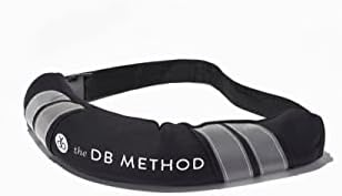 O método DB DreamBelt | 10lbs Workout Band Weights para aumentar a intensidade de seus agachamentos | Bom para os pulmões de caminhada, os aumentos do braço da frente, os cachos do bíceps | Ano Novo Resolução Fitness & Weight Perda