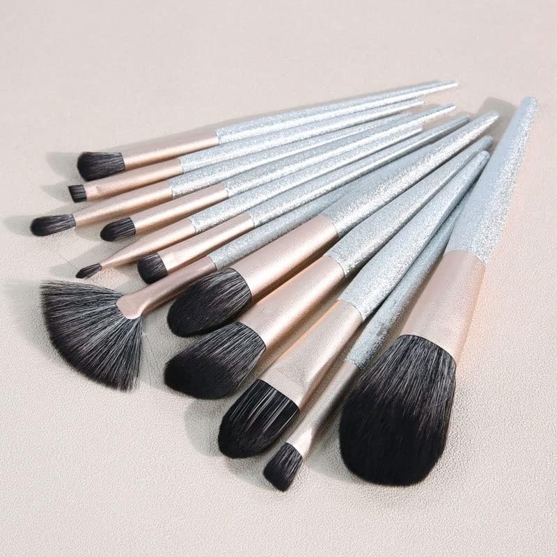 Conjunto de pincéis de maquiagem do CCBUY de 12 conjunto de ferramentas de beleza de pincel de escova de blush Reparação de destaque