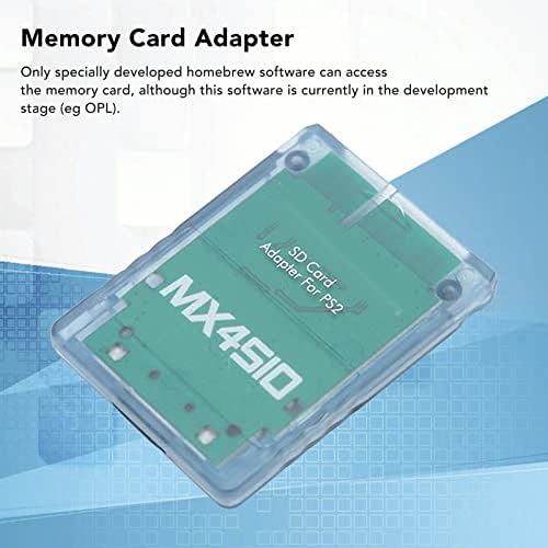 Adaptador do leitor de cartão TF de substituição ZOPSC para MX4SIO SIO2SD para adaptadores TF do cartão de memória PS2.