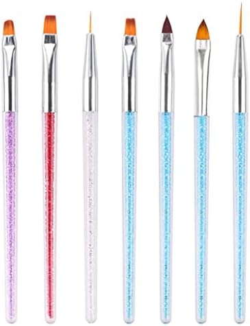 BHVXW Brush Gel acrílico desenho de caneta Pintura de caneta para Manicure Unh Nail Art Brush para pregos caneta esculpida caneta redonda de luz de terapia