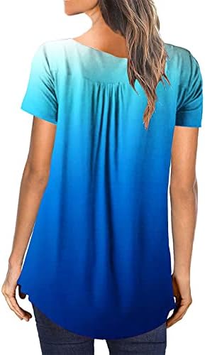 Camiseta da blusa para meninas verão outono de manga curta Crew pescoço algodão de algodão gráfico Blouse eu me eu