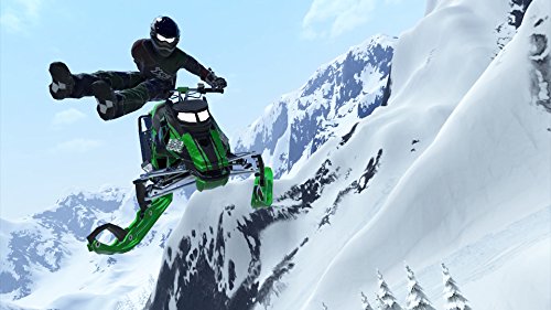 Liberdade de corrida de moto de neve