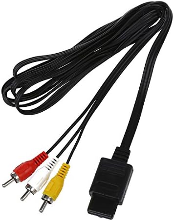Andifyany Video AV Audio Video Cable for GameCube 64