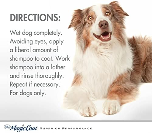 Four Paws Magic Coat Dog Shampoos para cães, suprimentos de limpeza de cães, suprimentos de banho de cães, feitos nos EUA