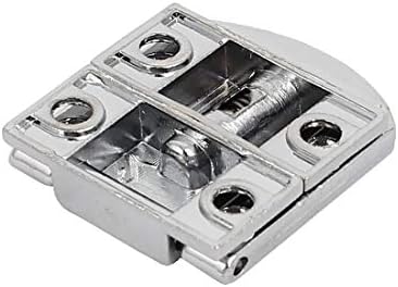 A nova caixa de madeira LON0167 apresentava alojamento de caixa de ferramentas alternação de eficácia confiável Hasp Lock Silver