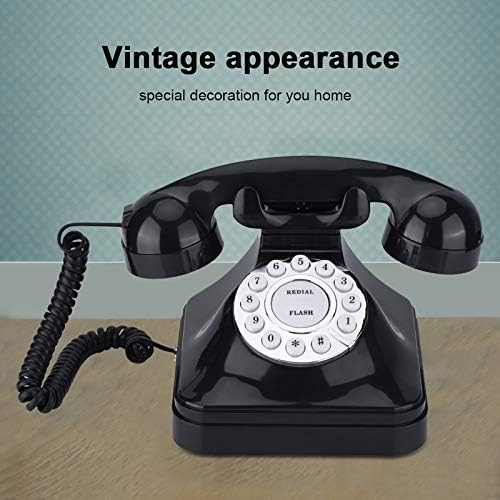 Telefone vintage, WX- 3011 Vintage European Style Telefone residencial Retro Wire Phone Phone HD CHAMADA TOLO TARY Telefone para decoração
