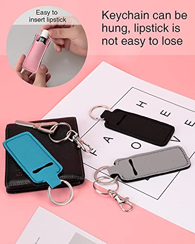 Meiiy Chapstick Holder Lipstick Sleeve Bolsa Lip Bálsamo Portátil Pocket Lip Gloss Tube Staking Stuffers Presente para