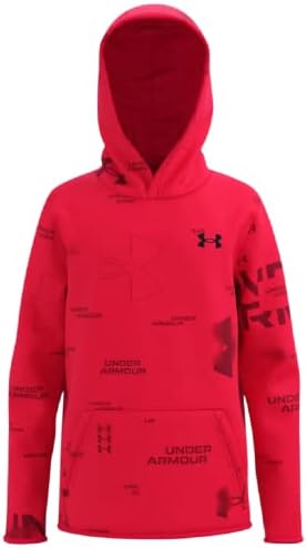 Under Armour Boys Fleece impressa capuz