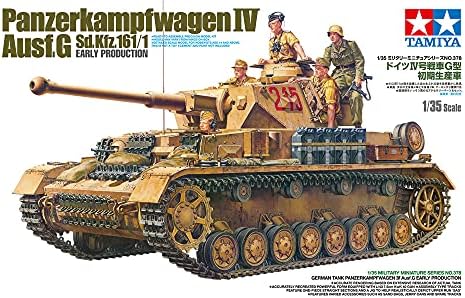 Tamiya 1/35 tanque alemão panzerkampfwagen iv ausf. G TAM35378 MODELOS PLÁSTICOS Armadura/Militar 1/35