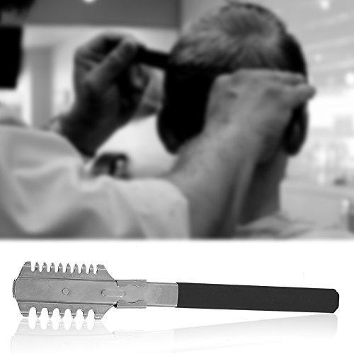 Homens de aço inoxidável Cabinho direto Faca de barbear Razor Razor Comnte Ferramenta de remoção de cabelo