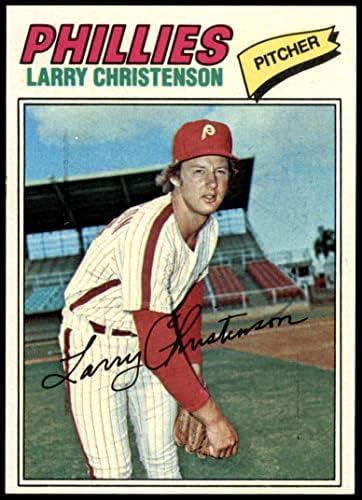 1977 Topps # 59 Larry Christenson Philadelphia Phillies NM Phillies