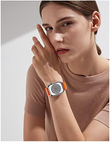 Loop alpino Compatível para Apple Watch Ultra 49mm de largura Banda, textile titânio titânio G -HOOK SPORT SPORT SPORT para iwatch 49mm 45mm 44 mm 42m