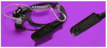 Novo fone de ouvido de tube acústico de peças de ouvido, compatível com a série de rádio de mão dupla Motorola Walkie