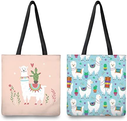 2pcs decorações de sacolas de animais e presentes de sacola, sacolas de tela estética para homens meninos meninos.