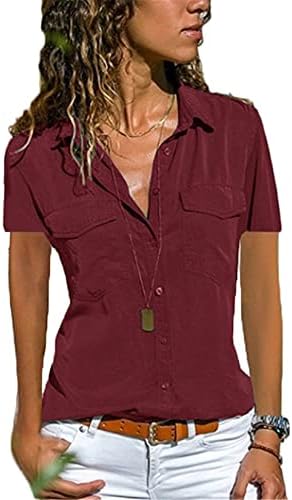Andongnywell Button Front Button Down Down Direct