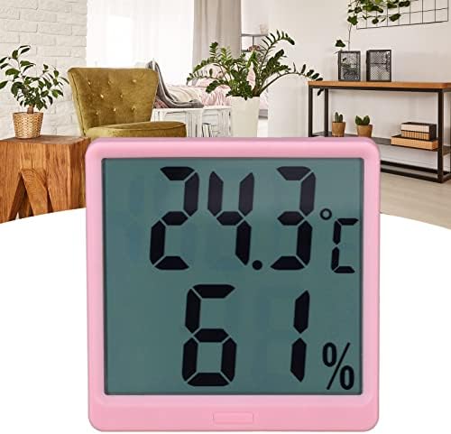 Medidor de temperatura de umidade, troca de higrômetro interno preciso Resposta de processamento rápido de alta definição de