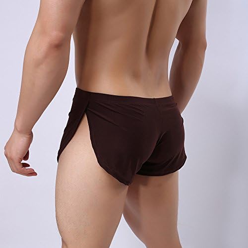 Boxers para homens colorir resumos de letra boxer roupas íntimas sexy masculino bolsa bolsa shorts masculinos de roupa íntima