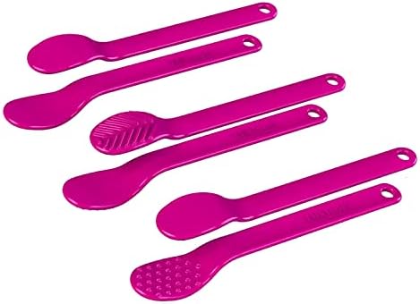 Talktools® Magenta Flatty ™ - Incentiva o fechamento dos lábios | Aumento da estimulação oral-sensorial nos lábios