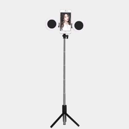 Suporte de ondas de caixa e montagem compatível com Blu C6L - Selfiepod da luz de anel, braço extensível de selfie