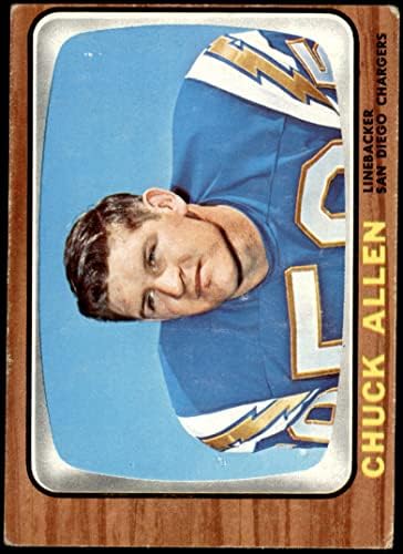 1966 Topps 118 Chuck Allen San Diego Chargers VG Chargers Washington