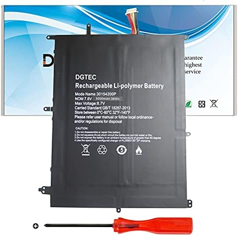 DGTEC 30154200P Bateria de substituição de laptop para jumper ezbook 3l Pro Smart E17 SmartBook 133S EZBOOK X4 THOMSON
