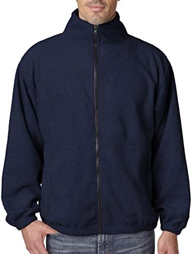 Ultraclubs Men's Iceberg Fleece Full-Zip Jacket