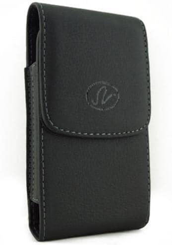 Bolsa de couro de estojo Caminho de couro bolsa vertical Carregar protetor compatível com Huawei Vision 3 LTE