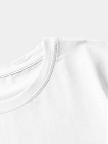Gorglitter masculino de impressão gráfica masculina Camise de ombro de ombro de ombro casual de manga curta de manga curta