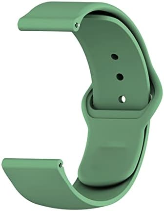 Tiras de banda de vigia CZKE para ticwatch e, vivomove hr, venu, precursor 245, ativo 2 40 44mm, venu sq soft silicone