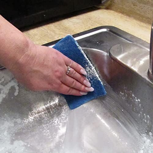 Treasure Gurus Scour Pad 24 Pack Dish Waving Housed Scrub Supplies Bath Kitchen Sponges