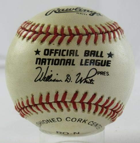 Greg Litton assinado Autograph Autograph Rawlings Baseball B101 - Baseballs autografados