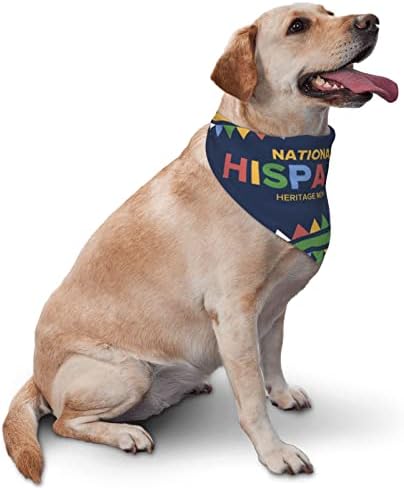 Pets Bandana Bandana Hispânica Mês da herança