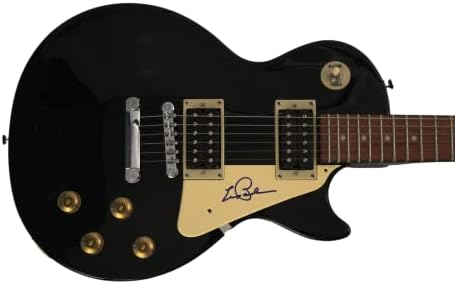 Les Paul assinou autógrafo em tamanho grande Gibson epiphone les paul guitarra elétrica c/ james spence jsa autenticação
