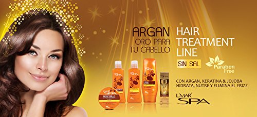 Creme de estilo de petróleo do L'Ar Spa Argan | Cuidados com cabelos profissionais | Crema de Peinar Profesional para